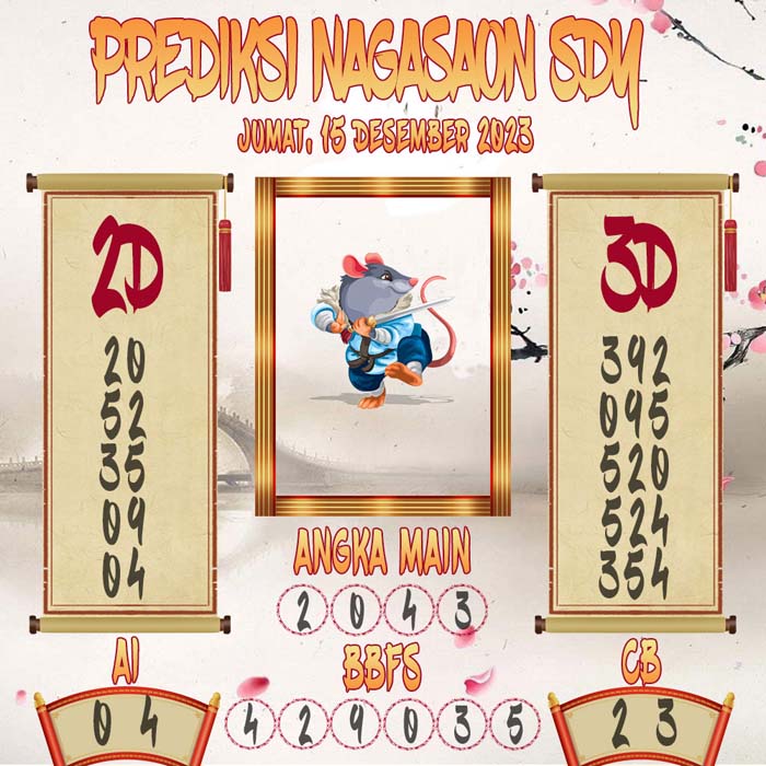 Prediksi Nagasaon SDY