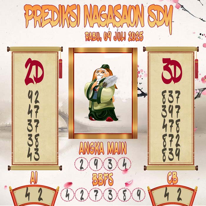 Prediksi Nagasaon SDY